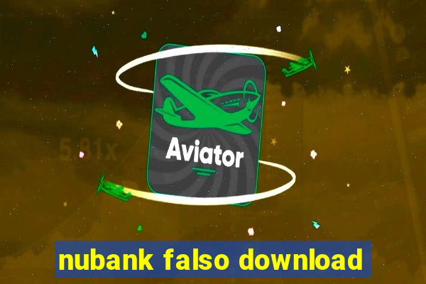 nubank falso download